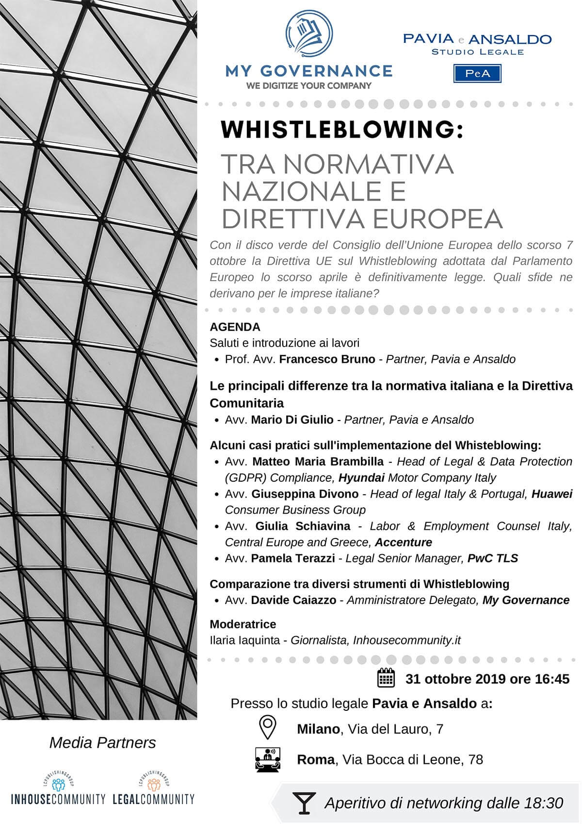 Evento whistleblowing